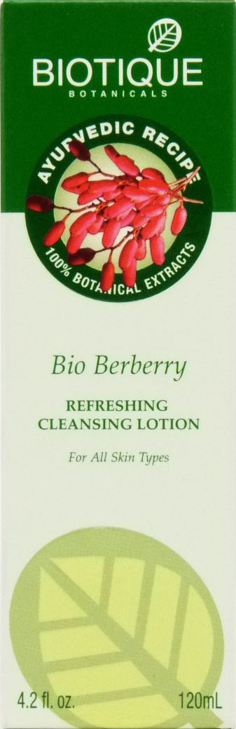 <b>FACE CLEANSER LOTION</B><BR>BIO BERBERRY LOTION<BR>120 ml