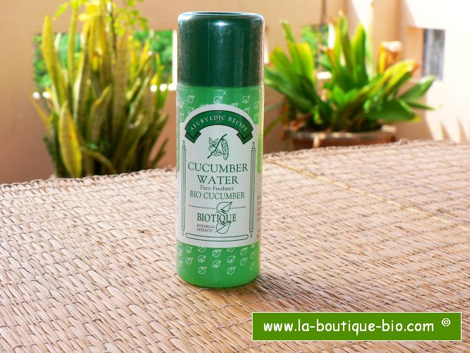 <b>FACE FRESHENER</b><br>BIO - CUCUMBER WATER<br>120 ml