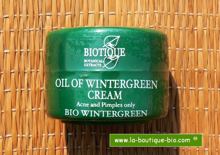 <b>ACNE AND PIMPLES</B><BR>BIO - OIL OF WINTERGREEN CREAM <br>16 grs