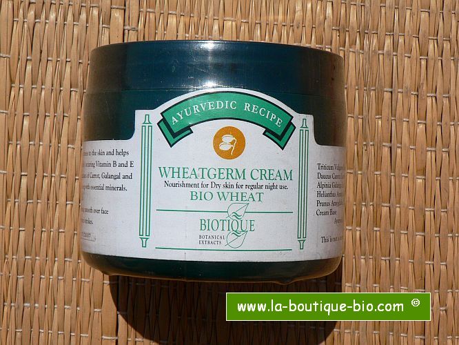 <b>NOURISHMENT FOR DRY SKIN CREAM< b><br>BIO WHEATGERM CREAM<br>225