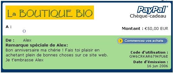 La BOUTIQUE BIO