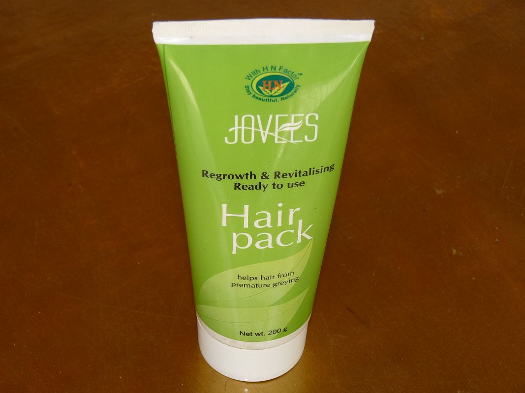 <b>NATURAL READY TO USE HAIR PACK</B><BR>JOVEES <BR>200 grs
