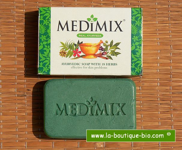 <b>SOAP - MEDIMIX<br>MEDIMIX - 18 HERBS<BR></b>6 x 115 grs