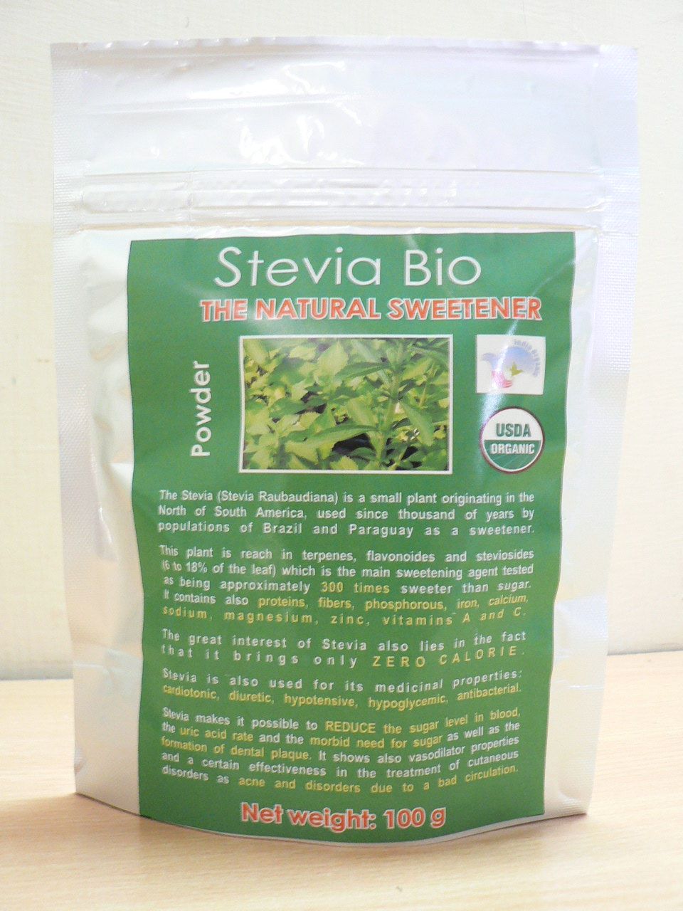 thumbnail image 2 of Stevia Leaf - Stevia Rebaudiana Loose Leaf Herbal Tea, 100% Natural, Caffeine Free 2 of 6